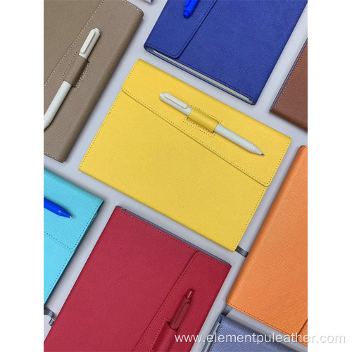 diary notebook Pu leather packaging cover material